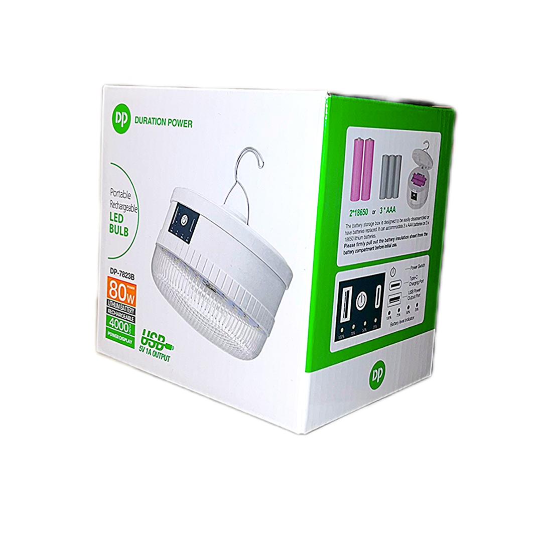 چراغ شارژی، آویزدار 80وات سفید  ارسال فوری