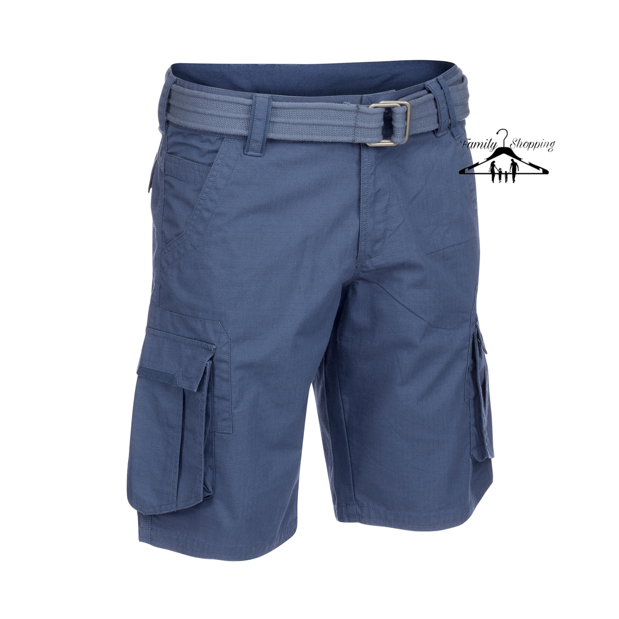 شلوارک کارگو سورمه ای کچوا