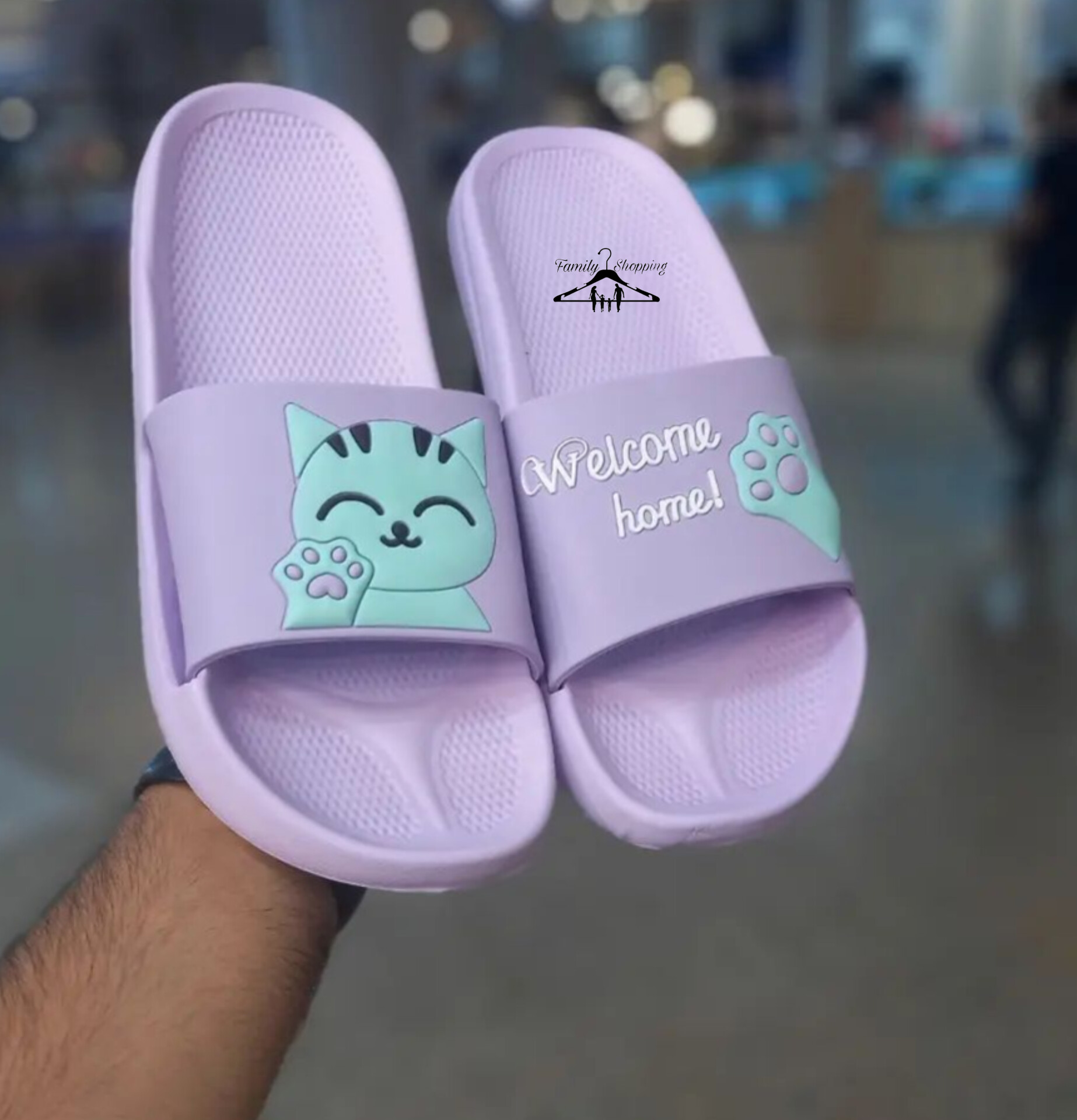 دمپایی وارداتی طرح تابه تا کفه ضدلیز سایز 36/37